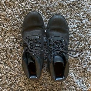 Timberland Black Booties